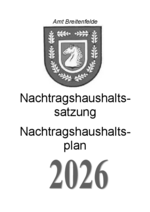 Nachtragshaushaltssatzung & -plan 2026 Amt Breitenfelde